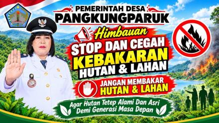 HIMBAUAN STOP KEBAKARAN HUTAN DAN LAHAN